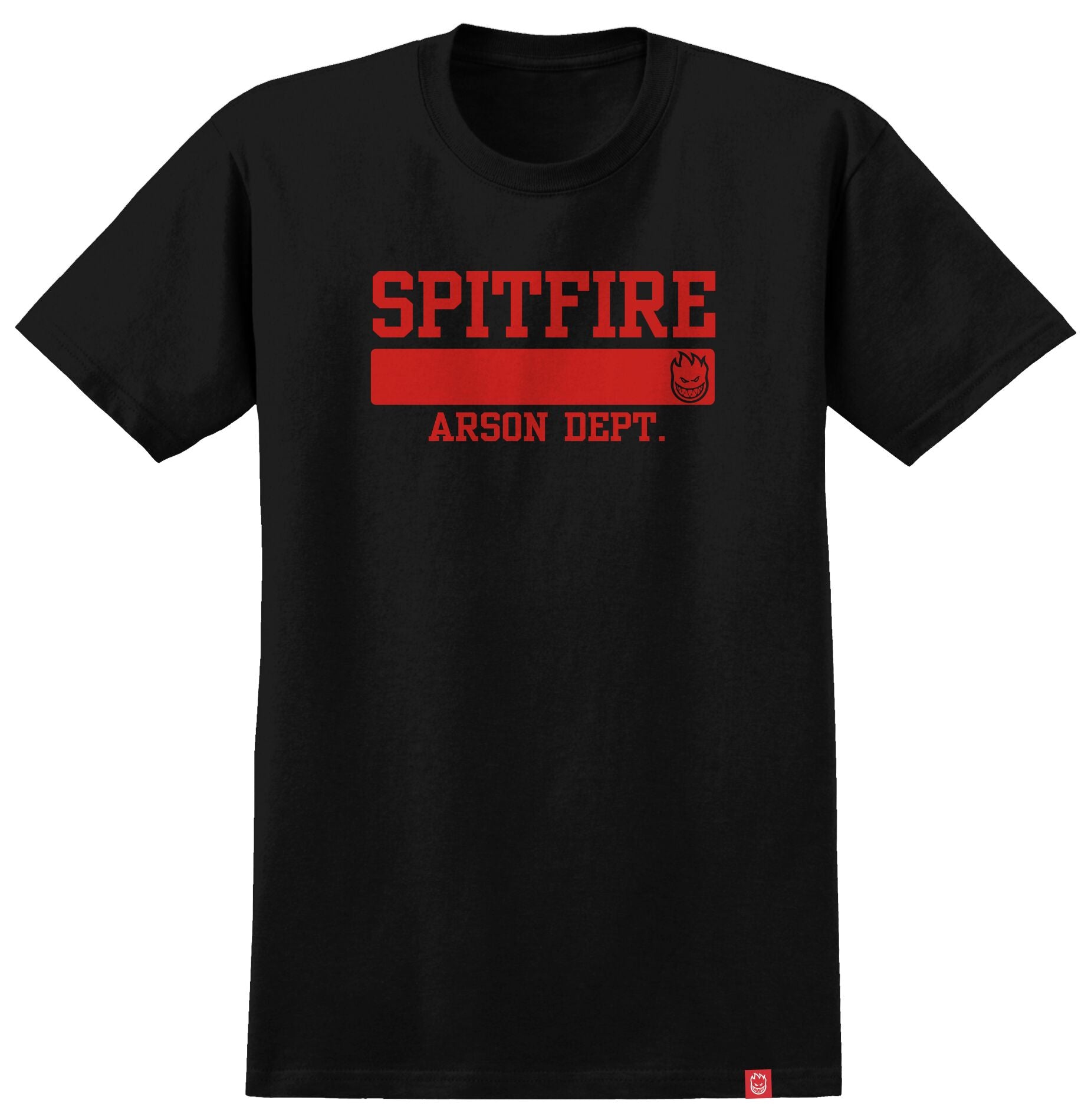 Black/Red Arson Department Spitfire T-Shirt