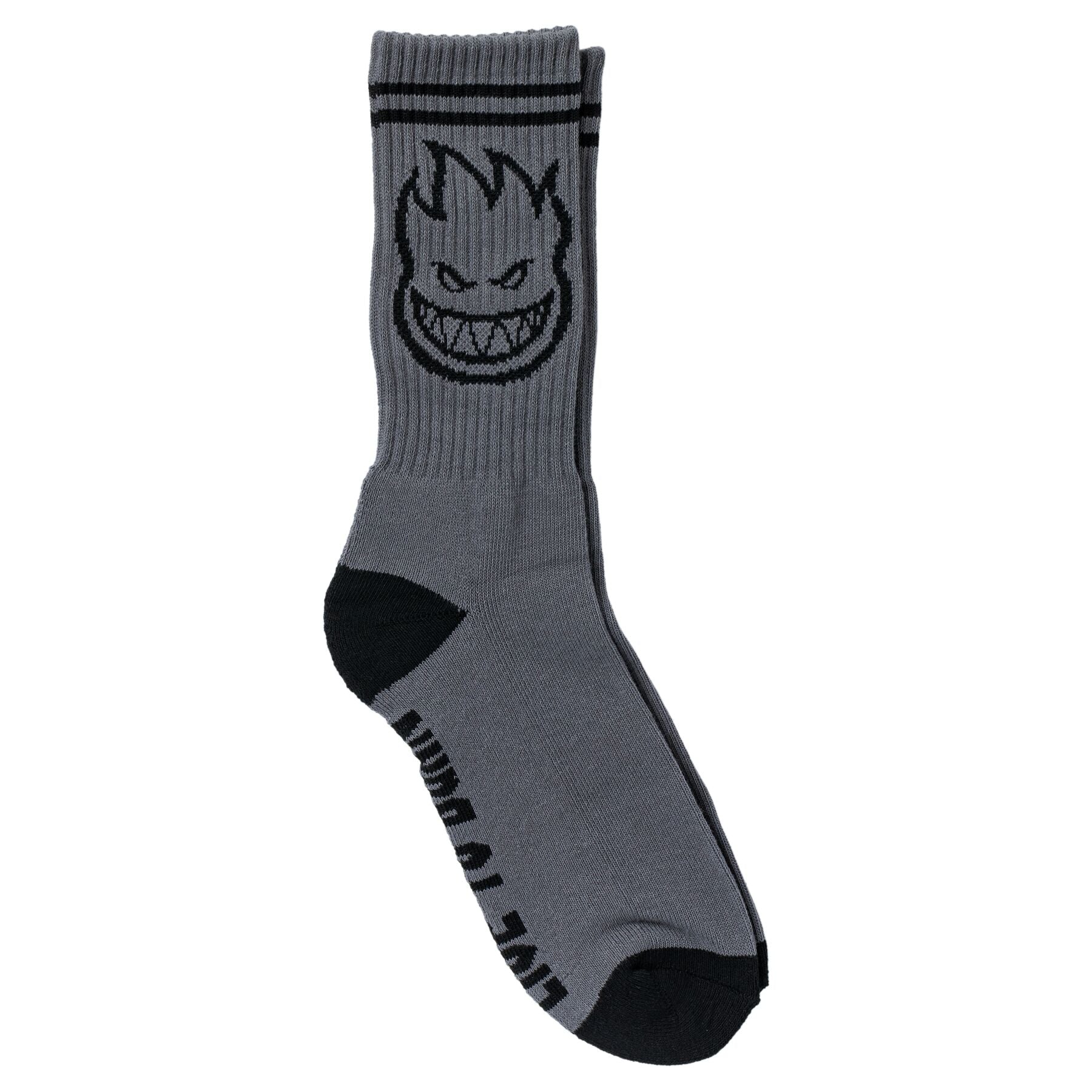 Spitfire Bighead Socks - Charcoal/Black