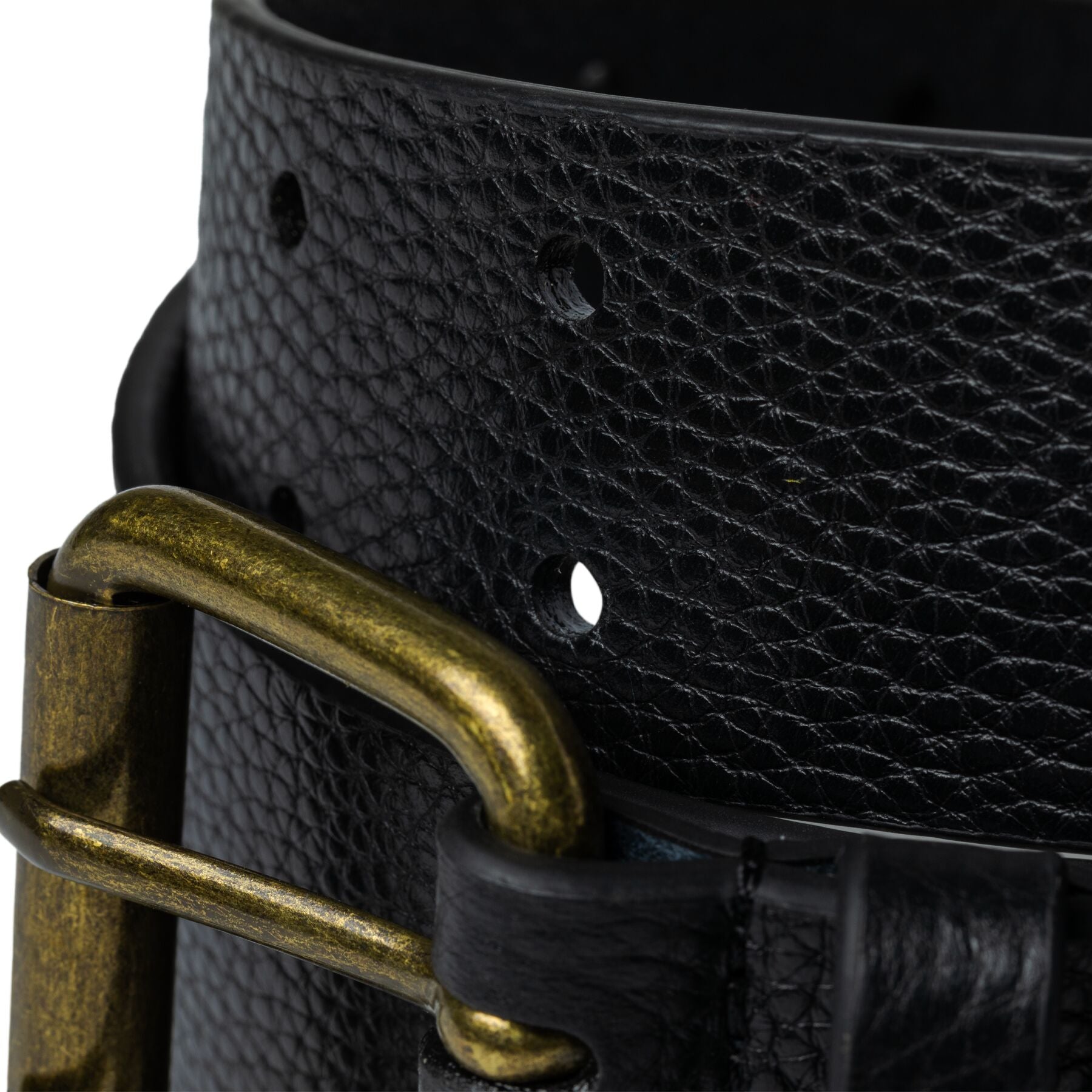 Spitfire Bighead Leather Belt - Black