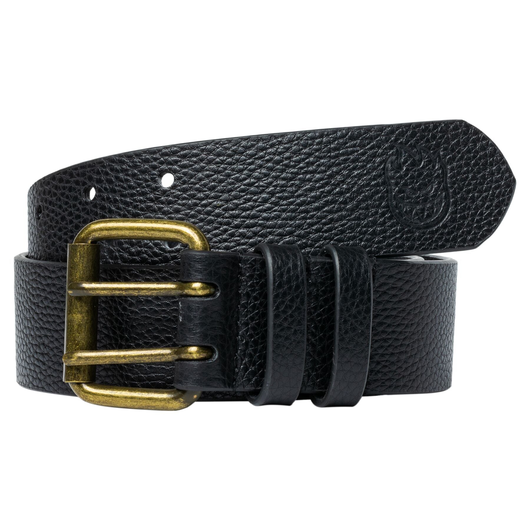 Spitfire Bighead Leather Belt - Black