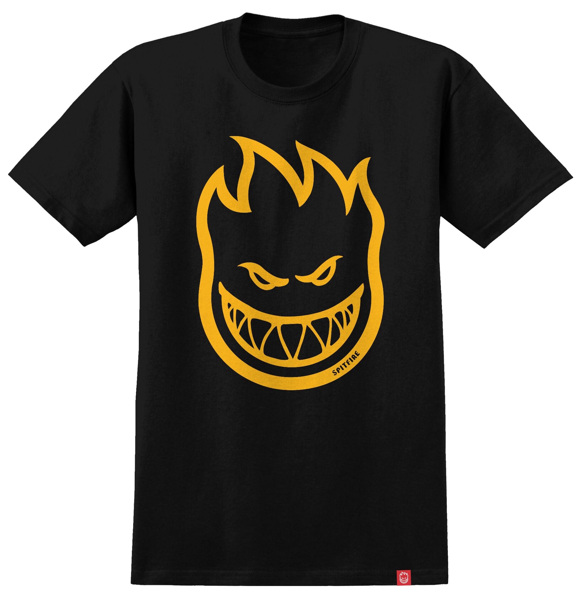 Spitfire Youth Bighead Fill Tee - Black/Gold