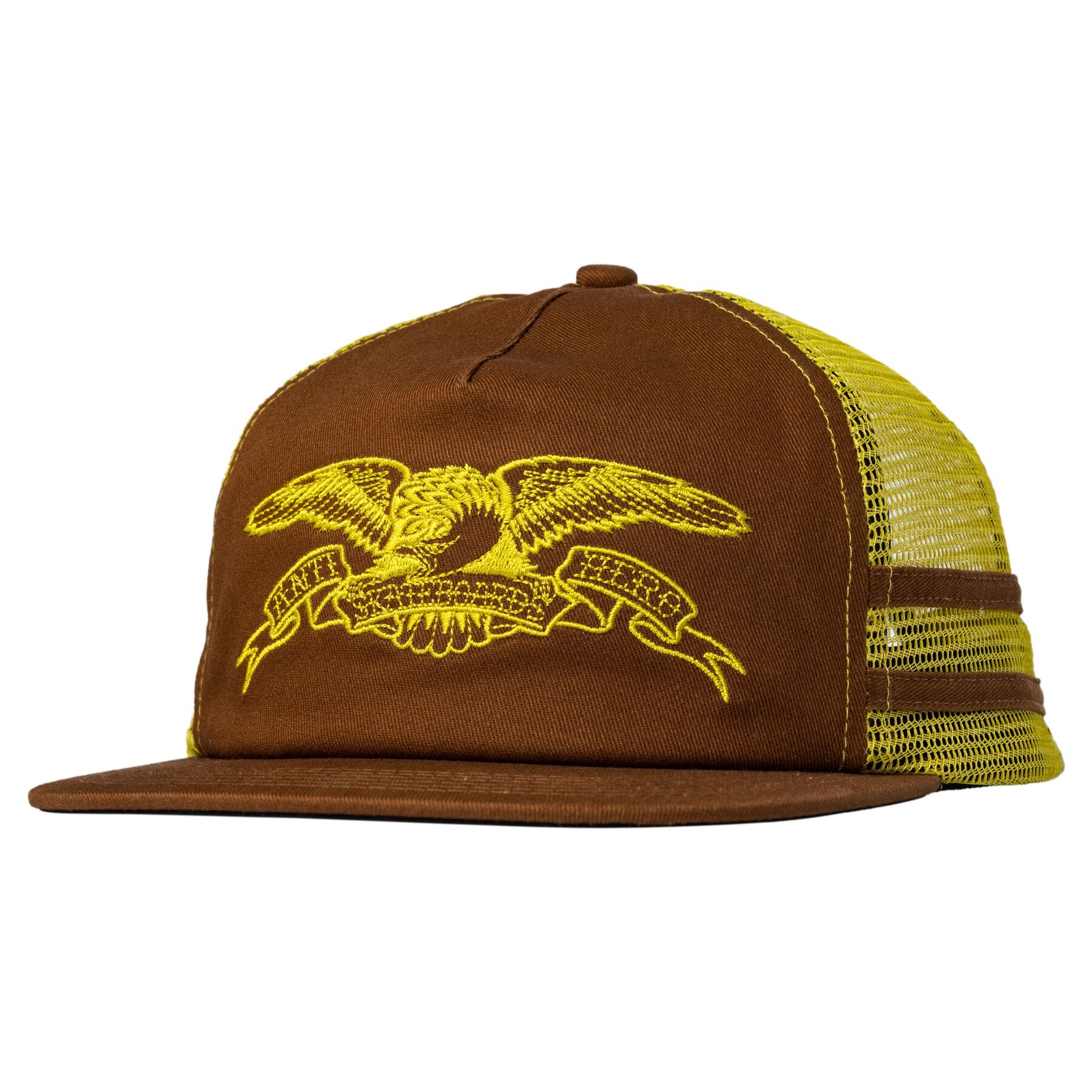 Brown/Mustard Classic Eagle Antihero Snapback
