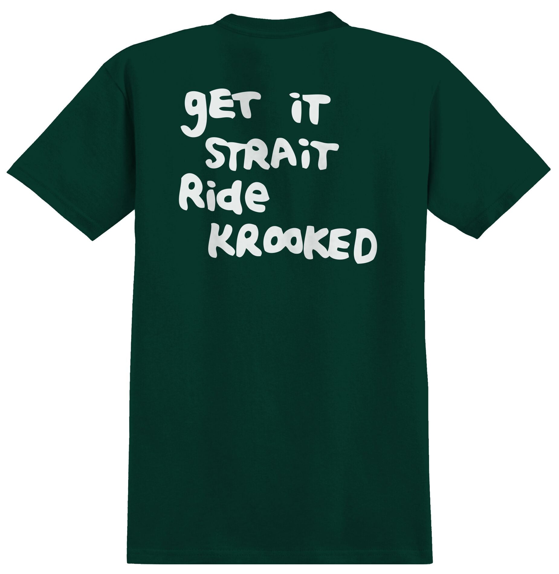 Strait Eyes Krooked T-Shirt Back