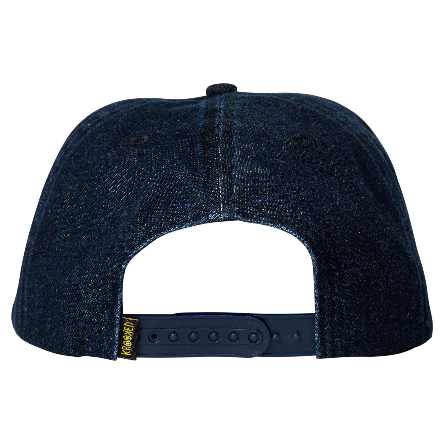 Denim Skript Krooked Snapback Back