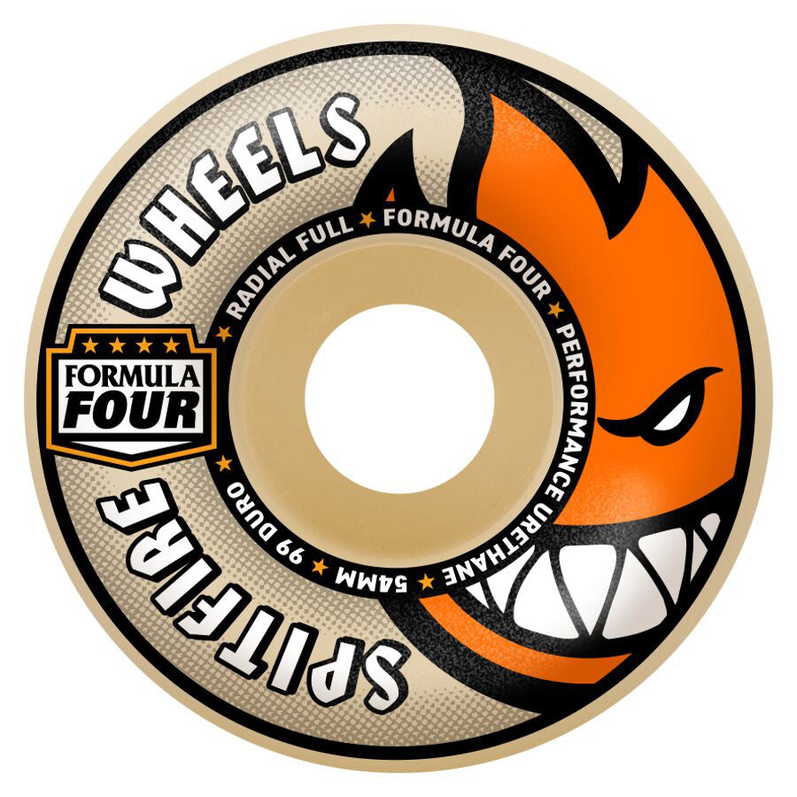 Radial Full Formula Four Spitfire Wheels