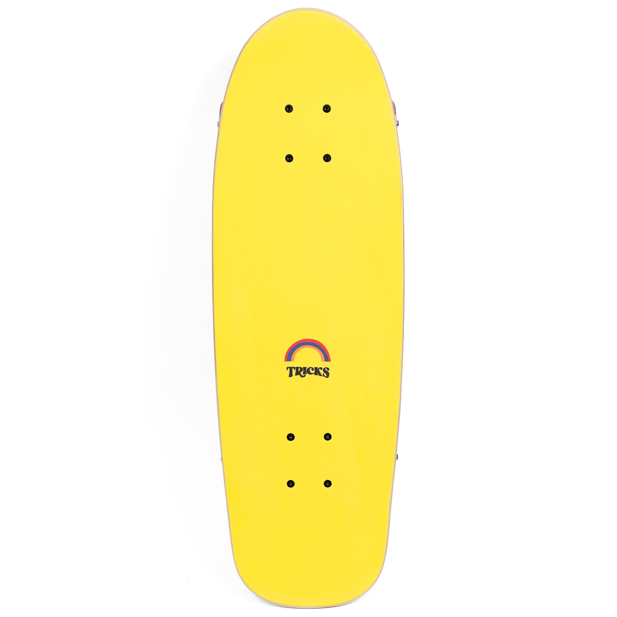 Yellow Foam Top Tricks Complete Skateboard