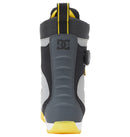 Black/Grey/Yellow 2024 Premier Hybrid BOA DC Snowboard Boots Back