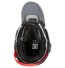 Black/Grey/Red 2024 Phase BOA Pro DC Snowboard Boots Top