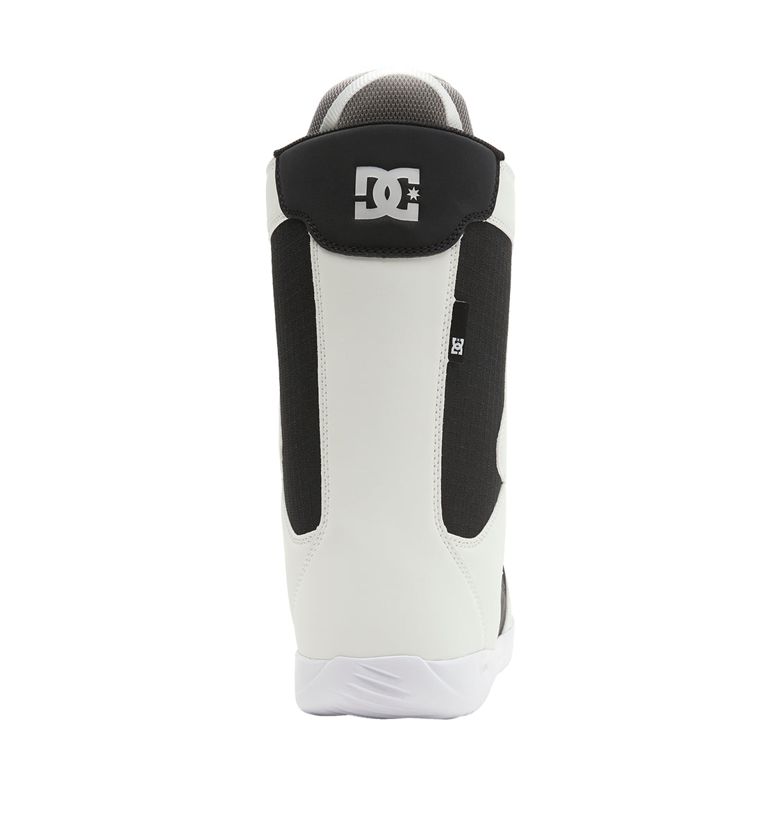 White/Black 2025 Control DC Snowboard Boots Back