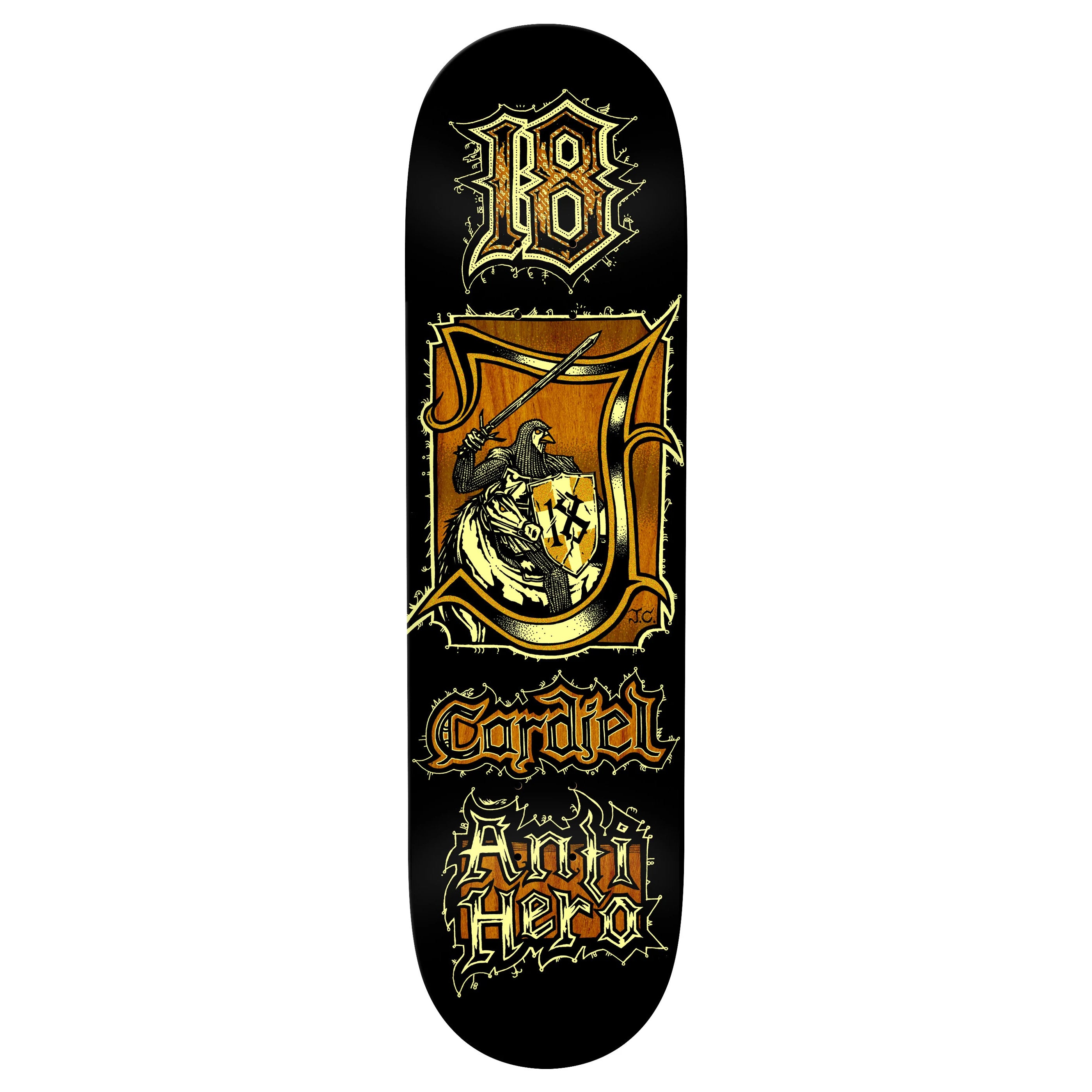 Antihero Cardiel Medieval Skateboard Deck