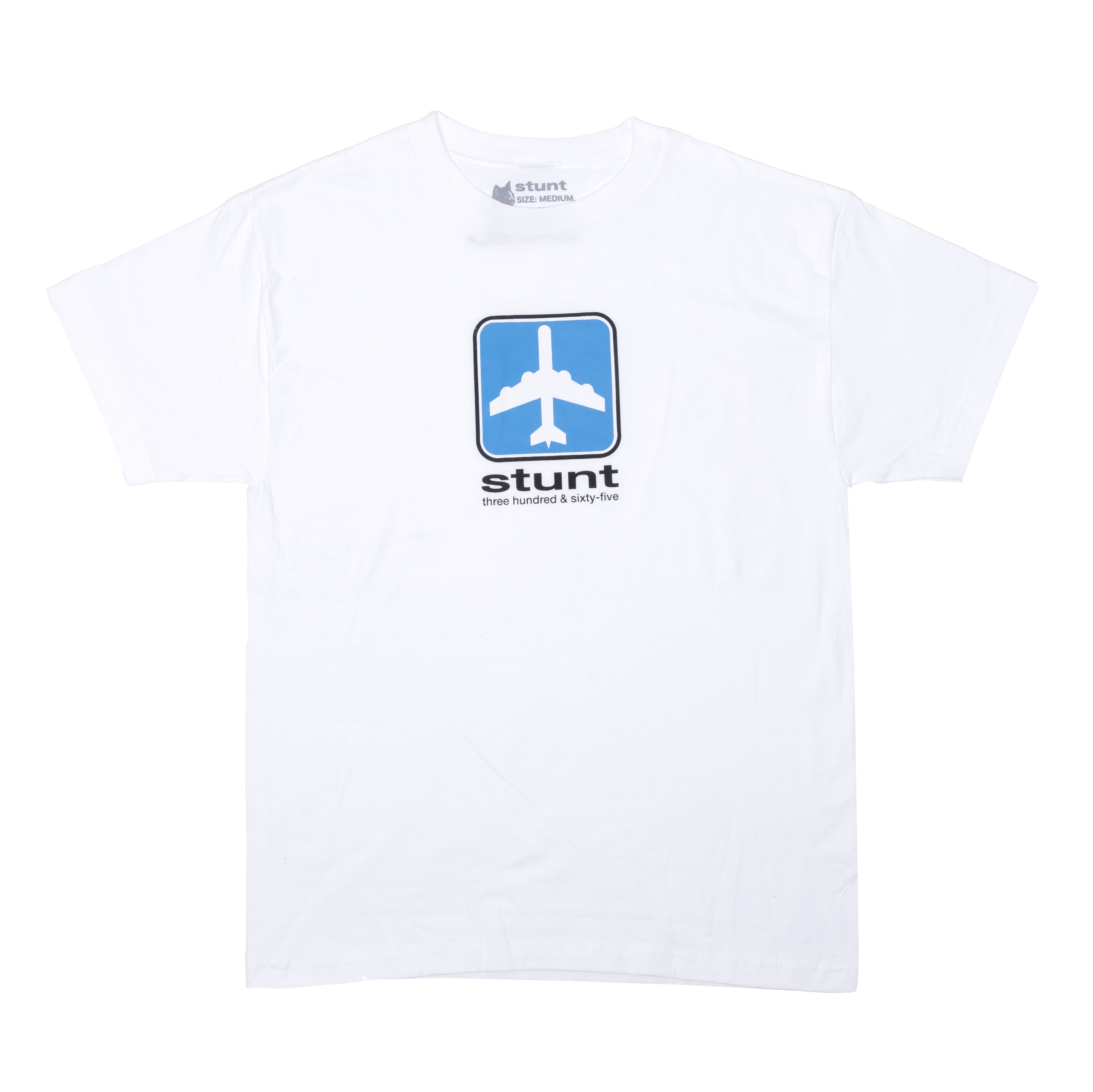 Stunt Aeroplane Tee - White