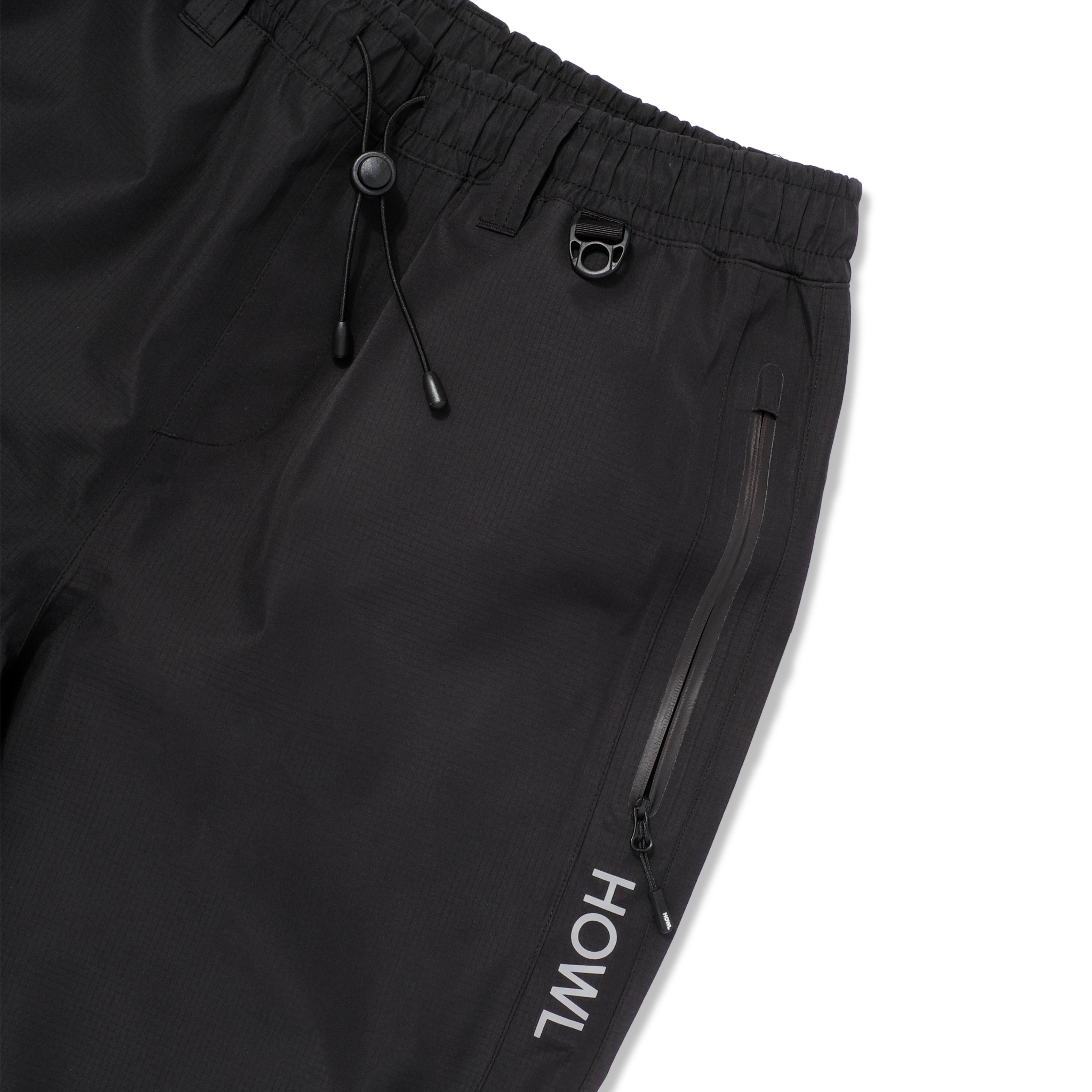 Black Shell Howl Snowboard Pants Detail