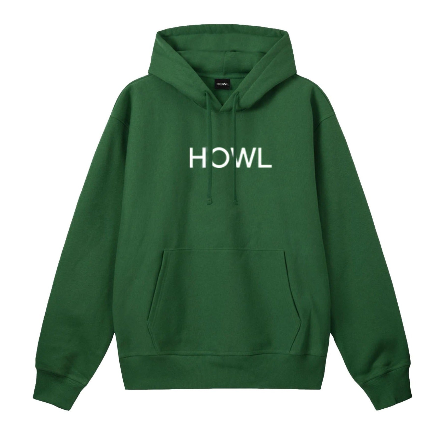 Green Logo Howl Hoodie