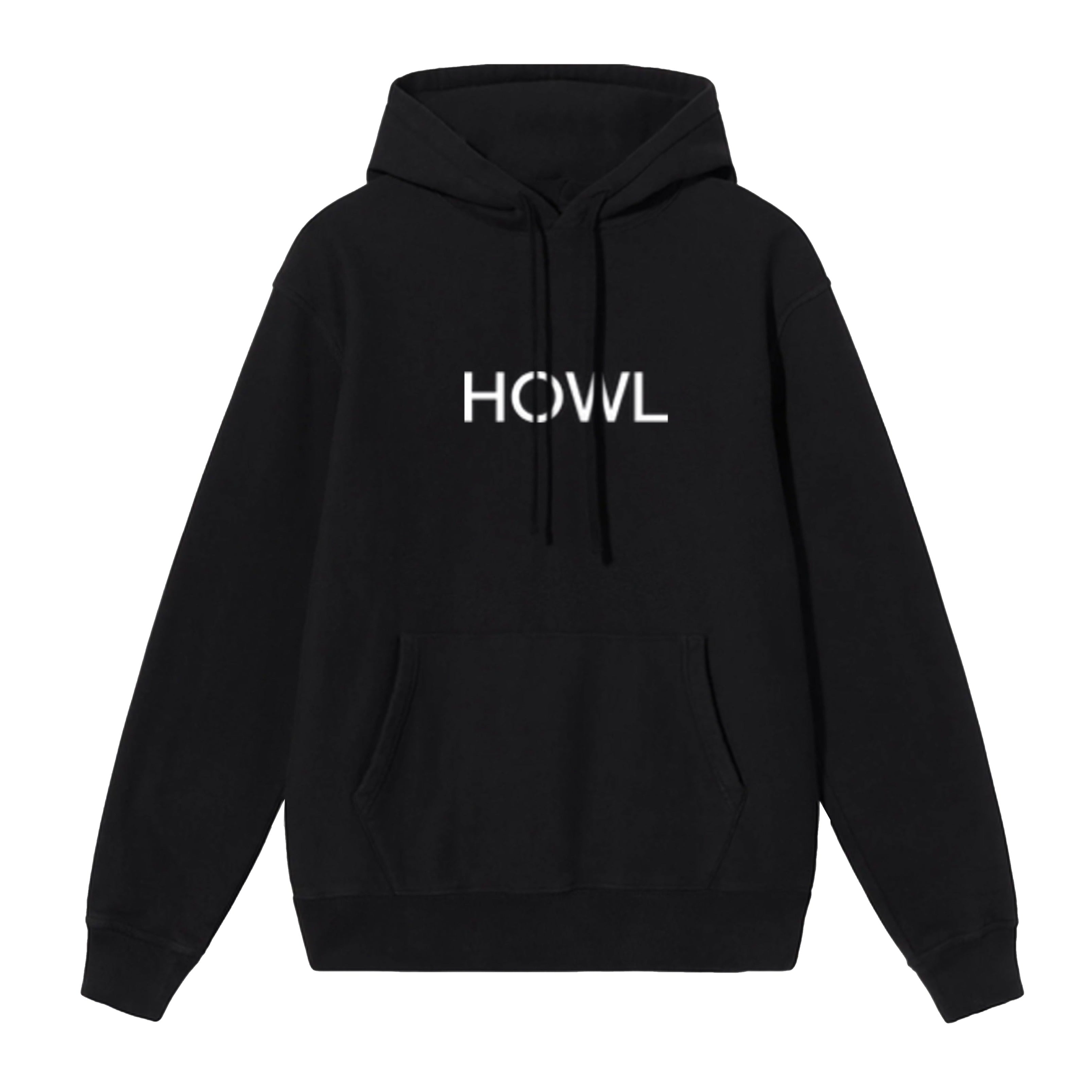 Black Howl Logo Hoodie