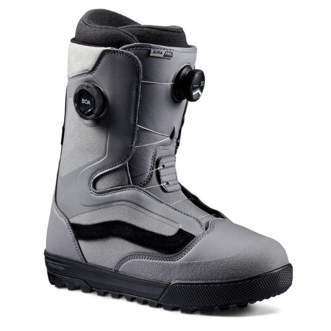 Black/Pewter Aura Pro Vans Snowboard Boots