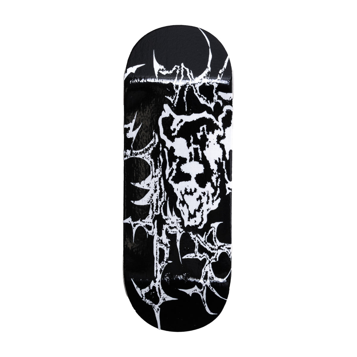 Awful Cyber Bear Black Fingerboard Deck - Bully 97 Shape