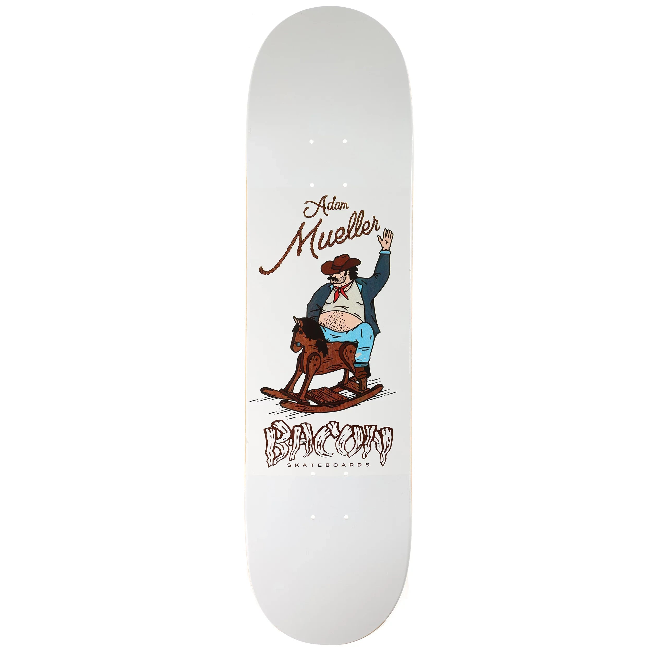 8.25 Adam Mueller Bacon Skateboard Deck