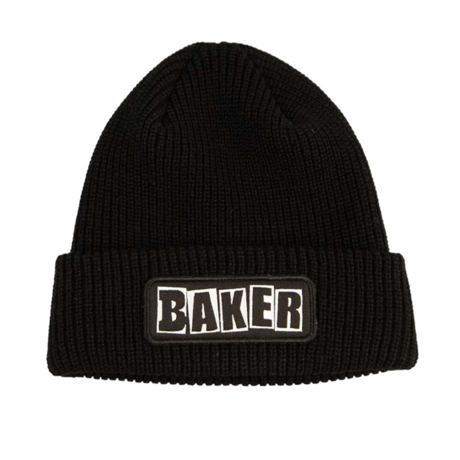 Patch Brand Logo Baker Beanie