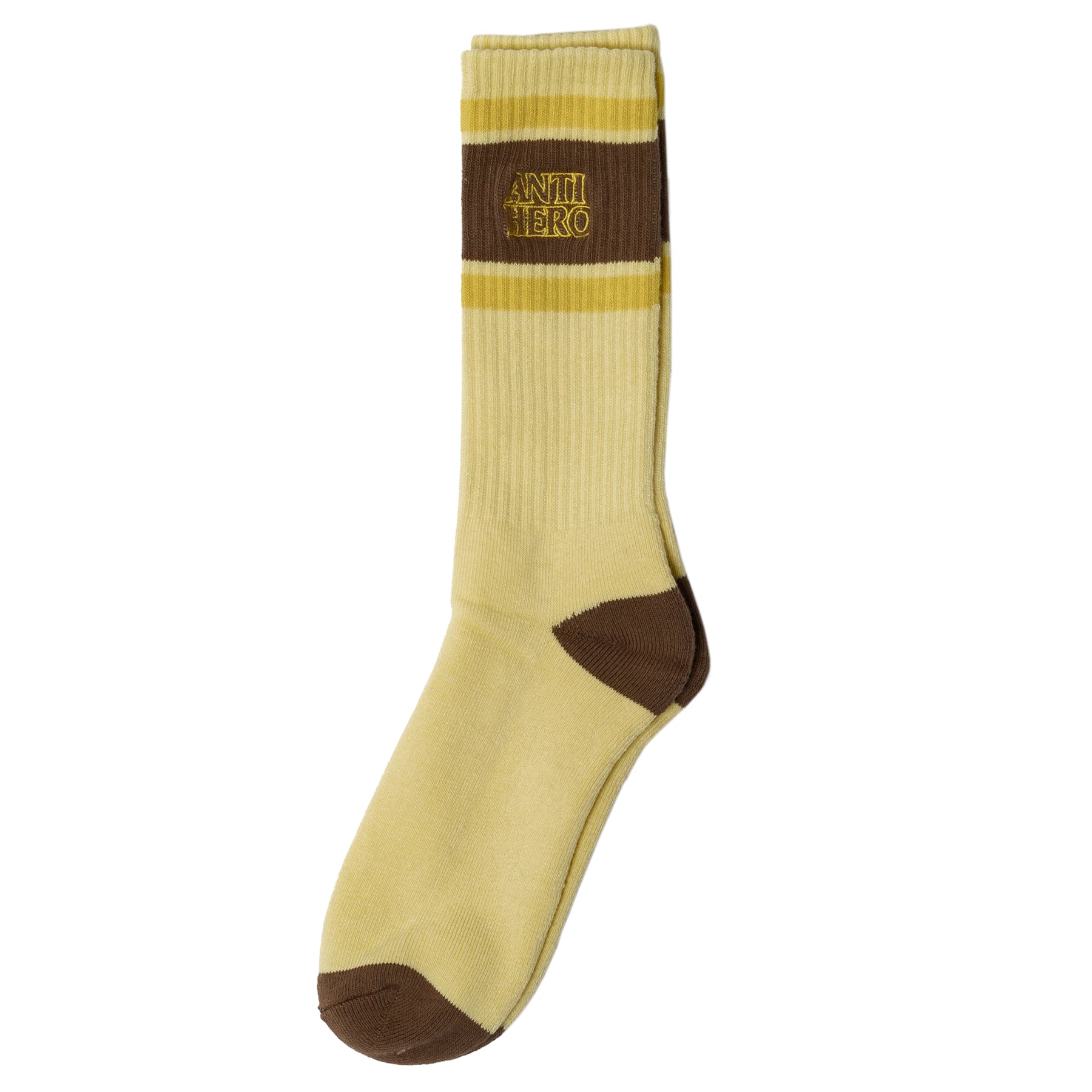 Cream/Brown Blackhero Antihero Socks
