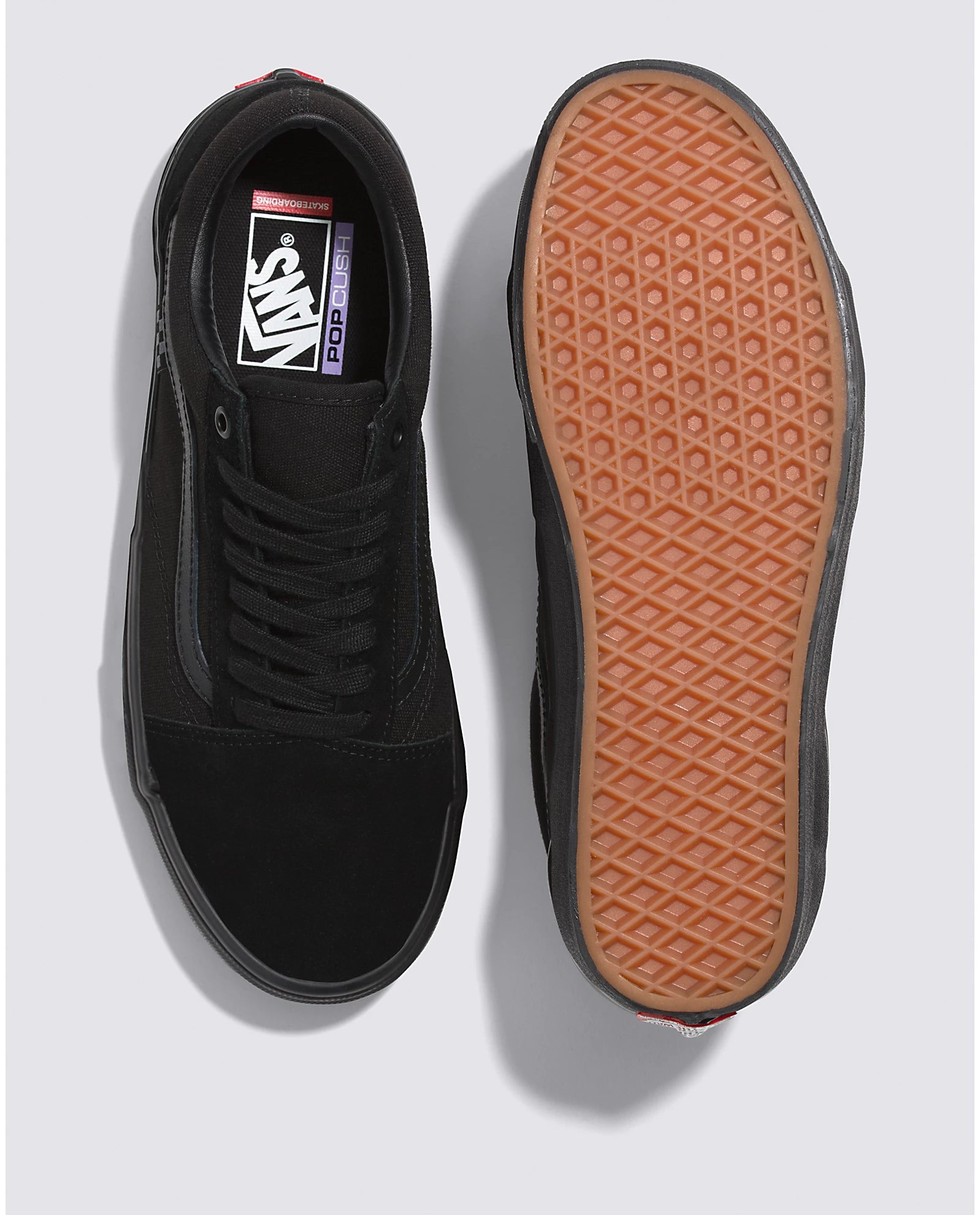 Vans ultracush all black best sale
