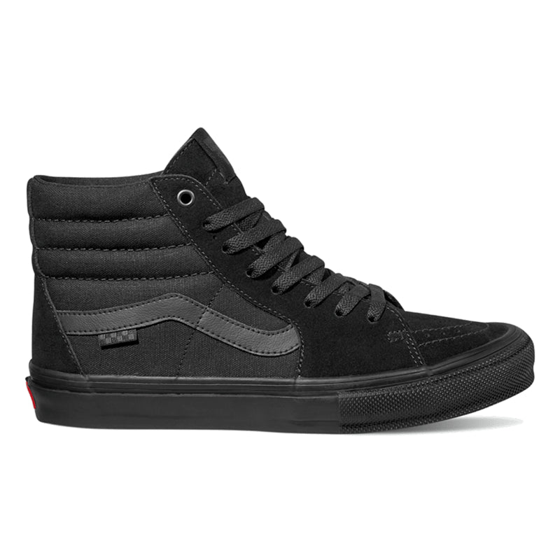 Black/Black Sk8-Hi Vans Skate Shoe