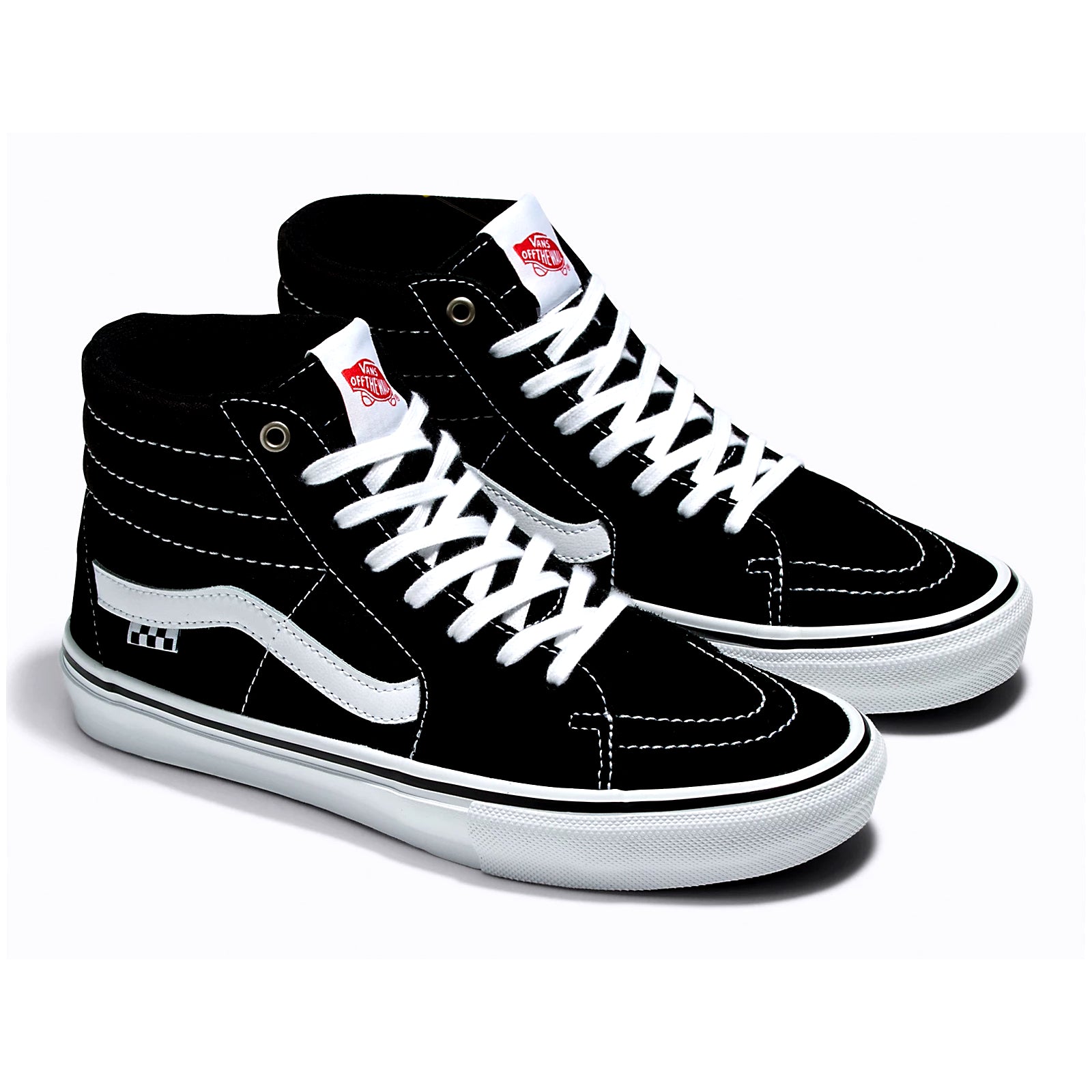 Black/White Skate Sk8-Hi Vans Skateboard Shoe