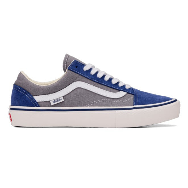 Blue/Grey Skate Old Skool Vans Skateboard Shoes