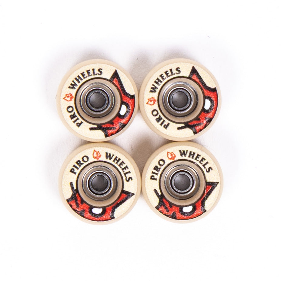 Piro Bone Head Performance Fingerboard Wheels - Tan