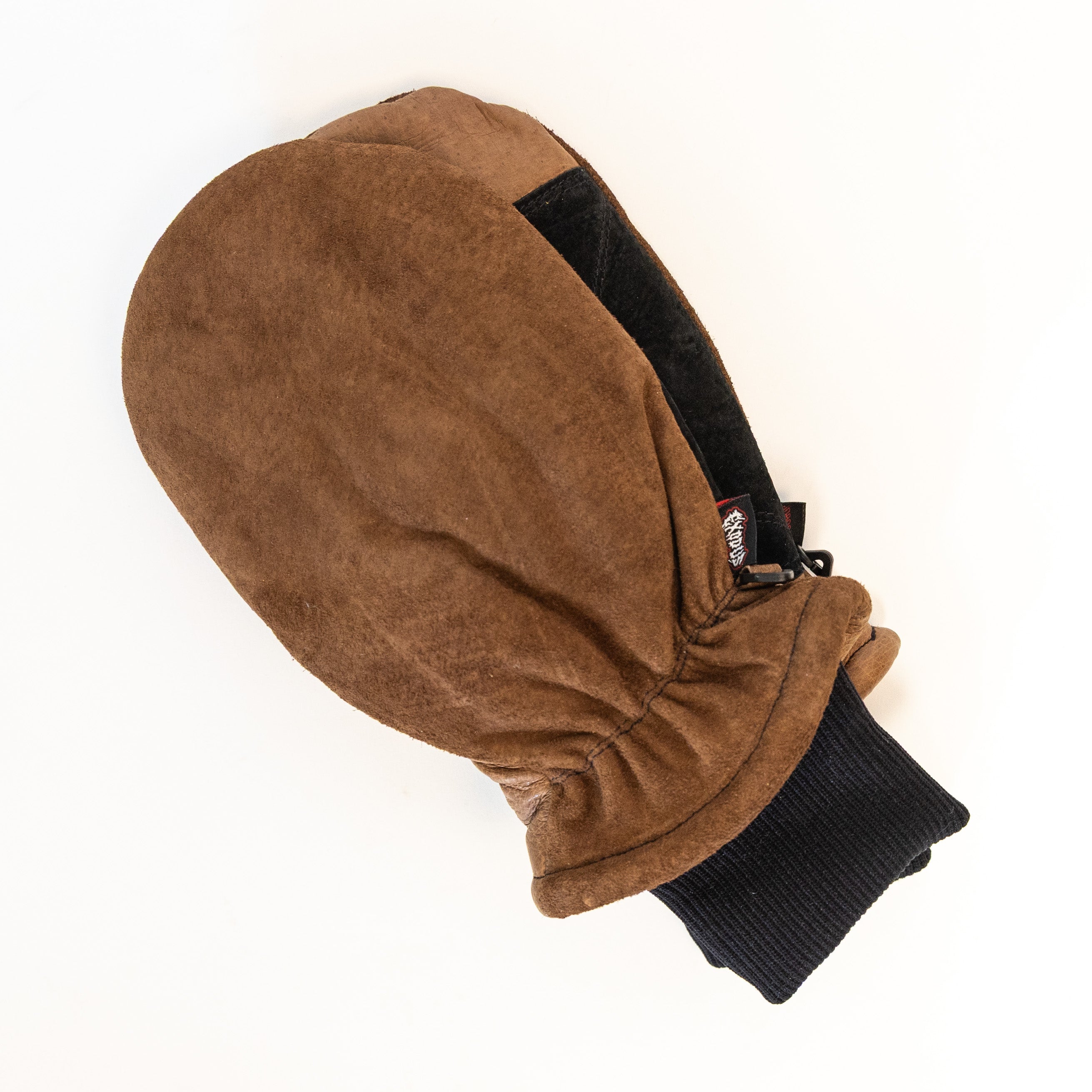 Exodus Rope Tow Mitt Snowboard Mittens - Dark Brown