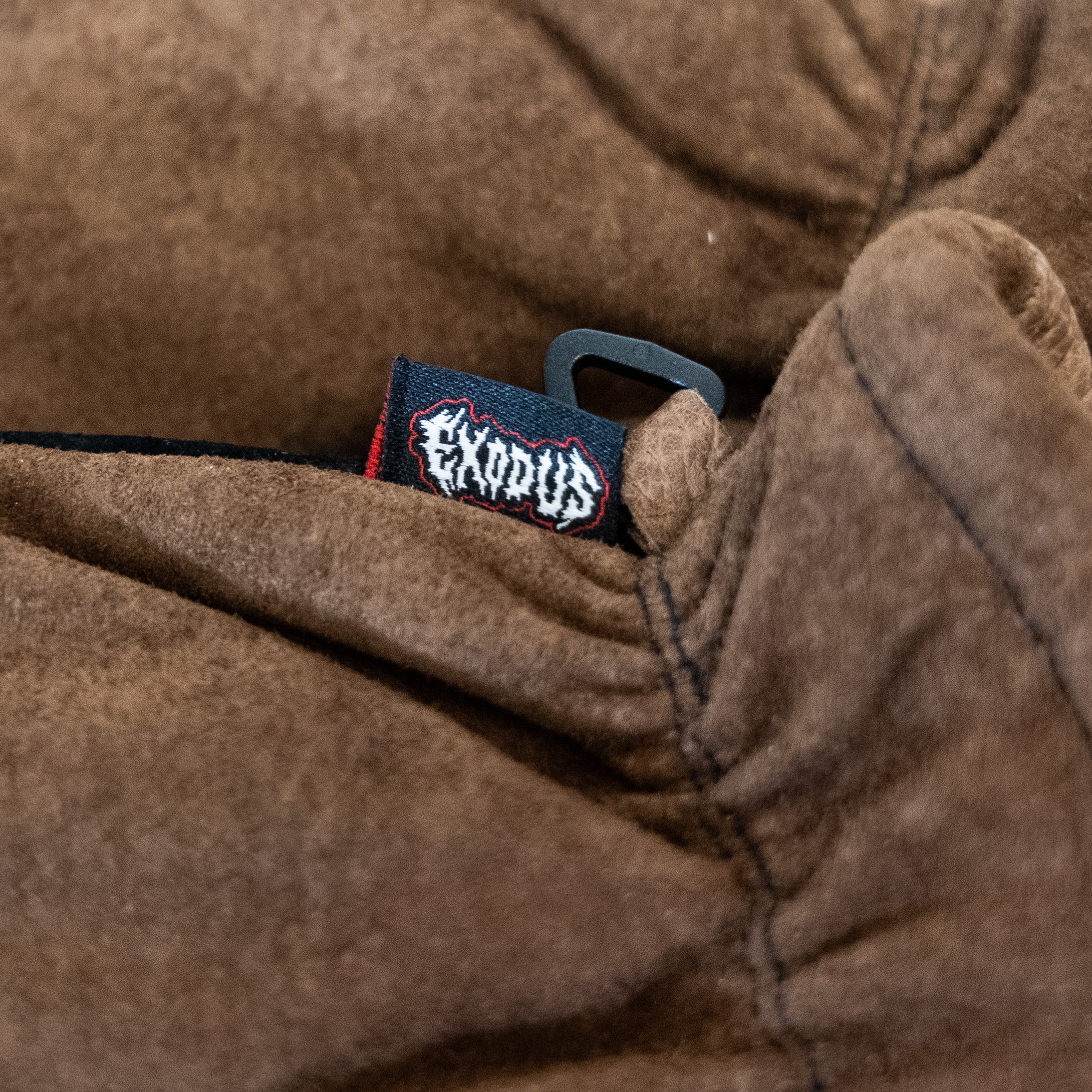 Exodus Rope Tow Mitt Snowboard Mittens - Dark Brown