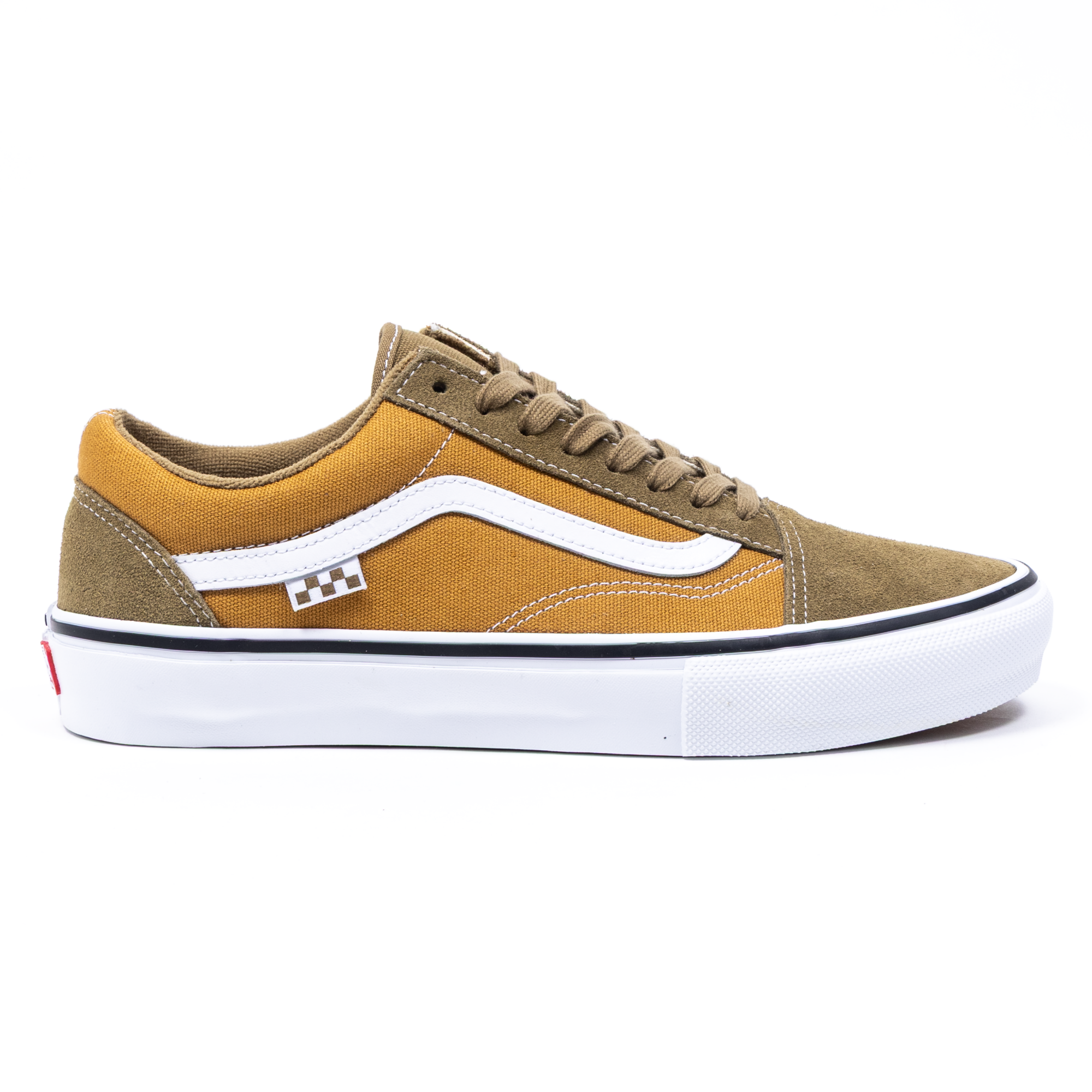 Light Olive Khaki Vans old skool skate shoe
