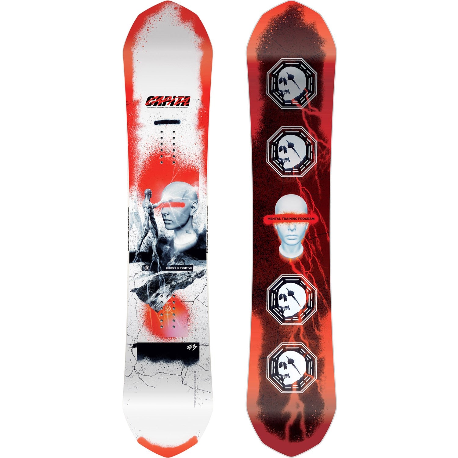153 Reverse Camber Ultrafear Capita Snowboard