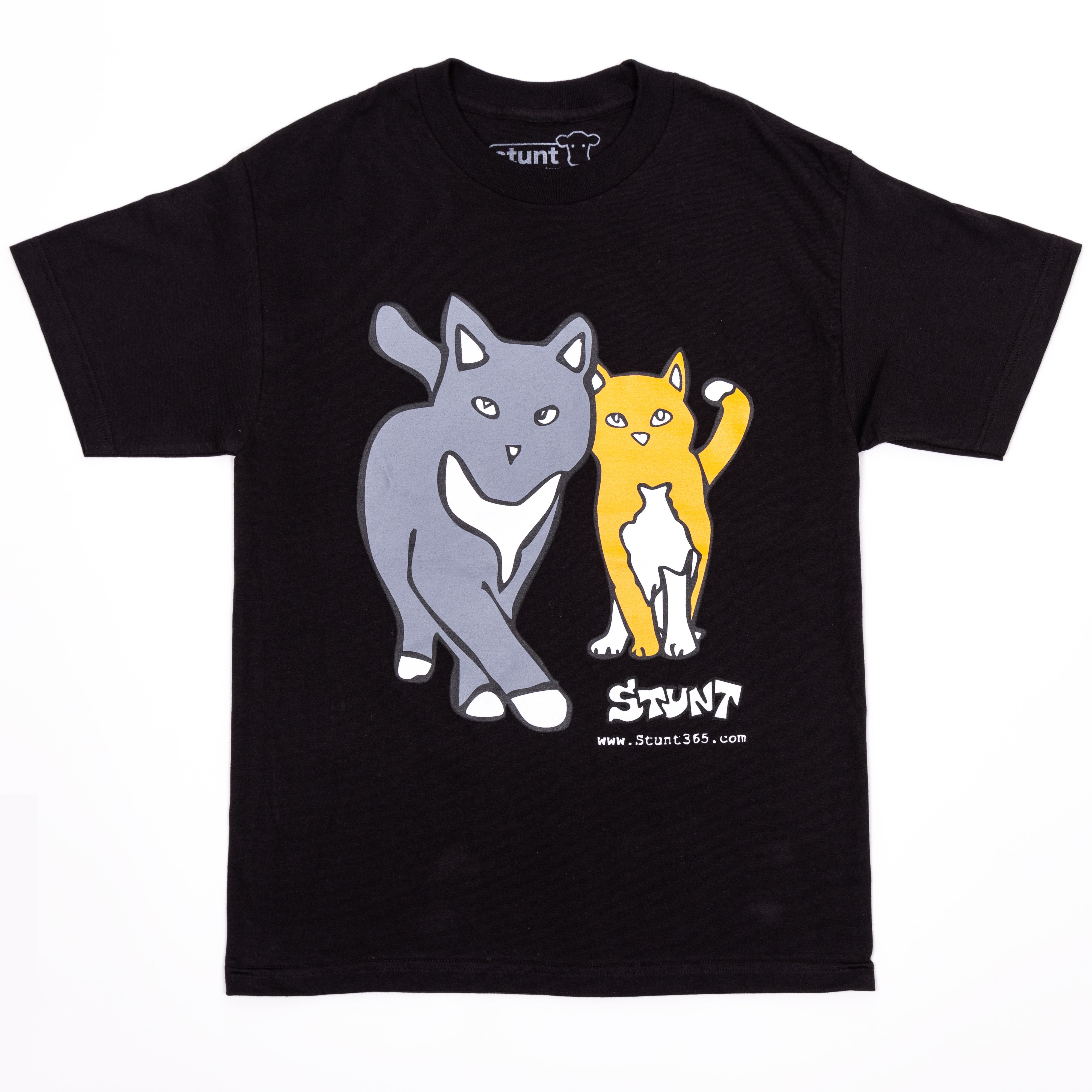 Black Stunt 365 Kittens T Shirt
