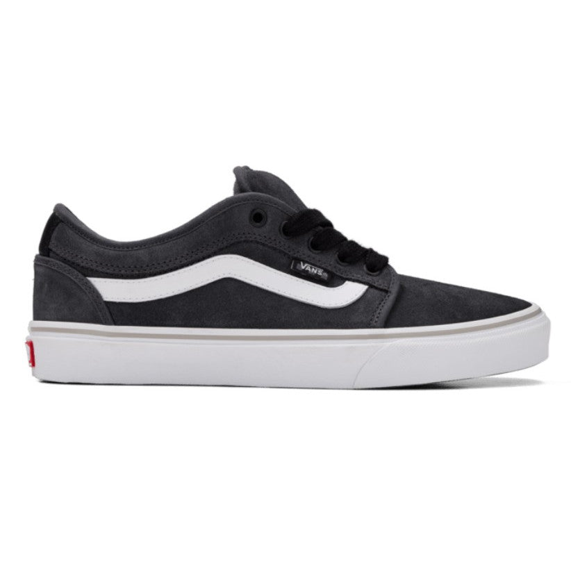 Vans Skate Chukka Low Skateboard Shoe - Fat Lace Charcoal