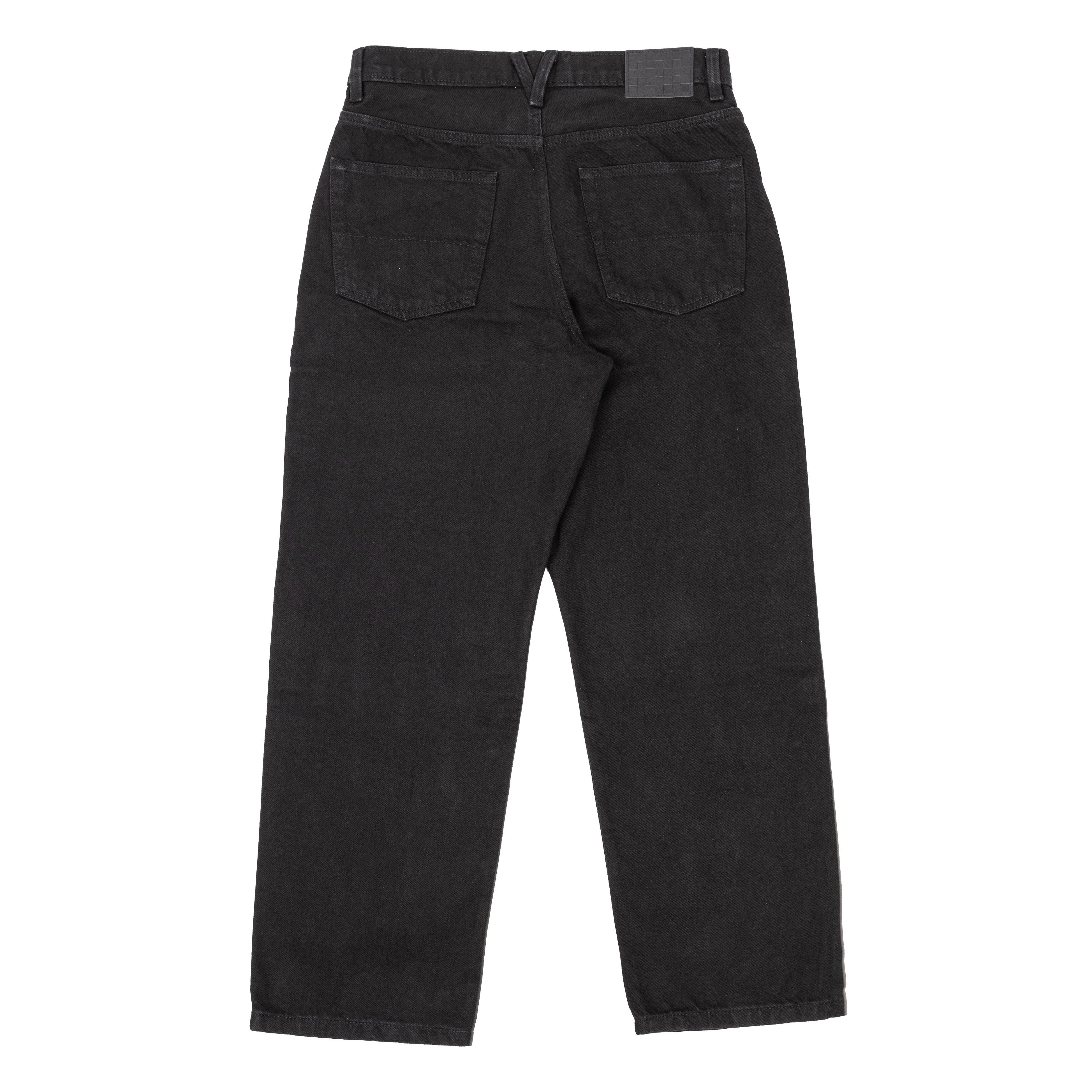 Vans Check-5 Loose Fit Denim Pants - Black