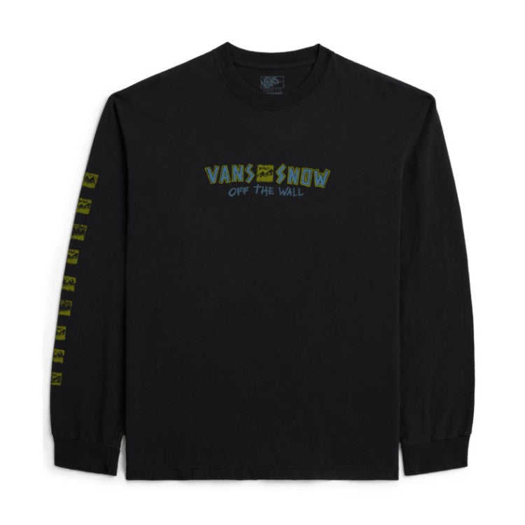 Vans Checker Peak Long Sleeve Shirt - Black