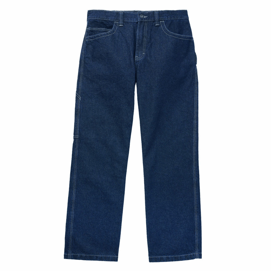 Dark Wash Relaxed Fit Carpenter Dickies Denim Pants