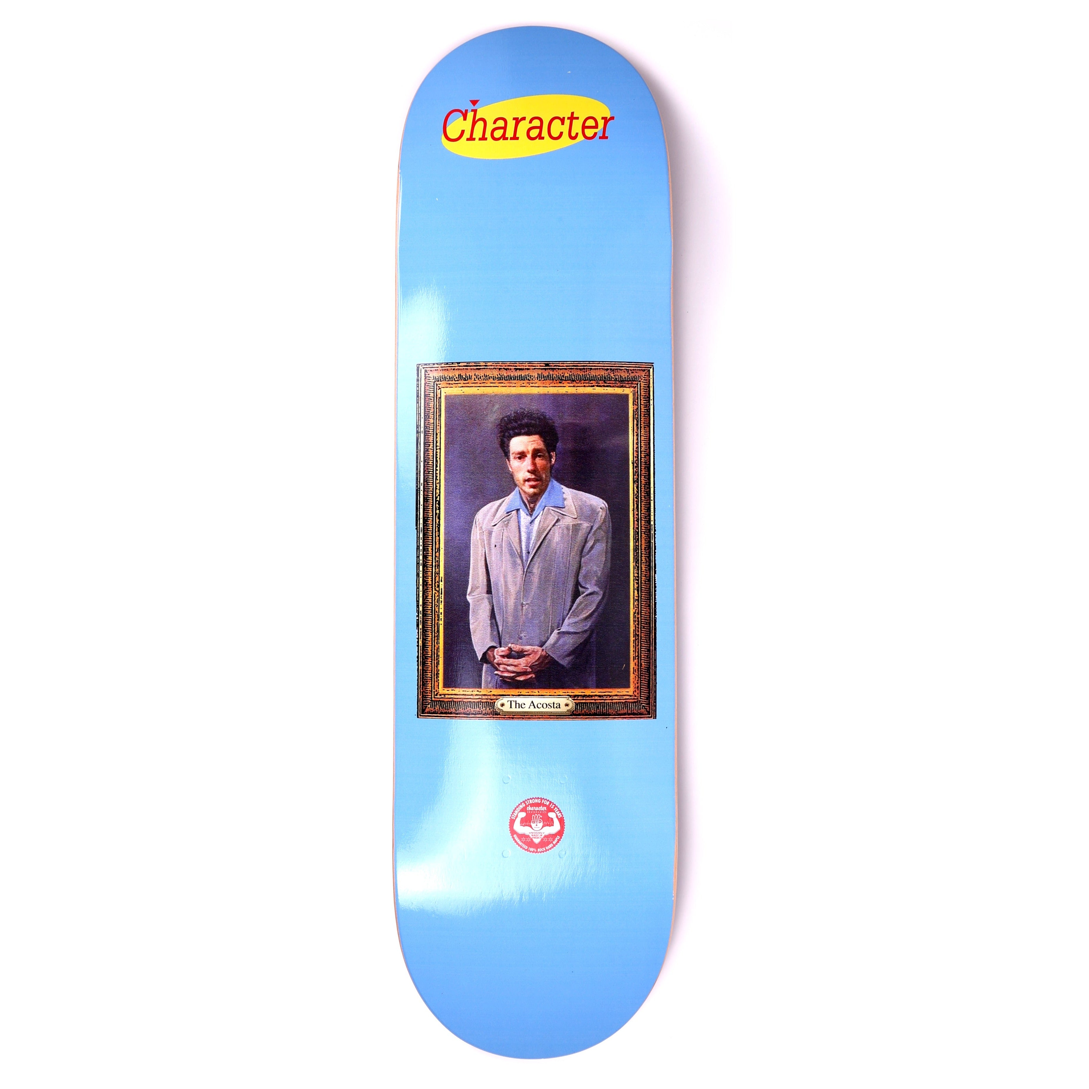 Derek Acosta Portrait Character Skateboard Deck