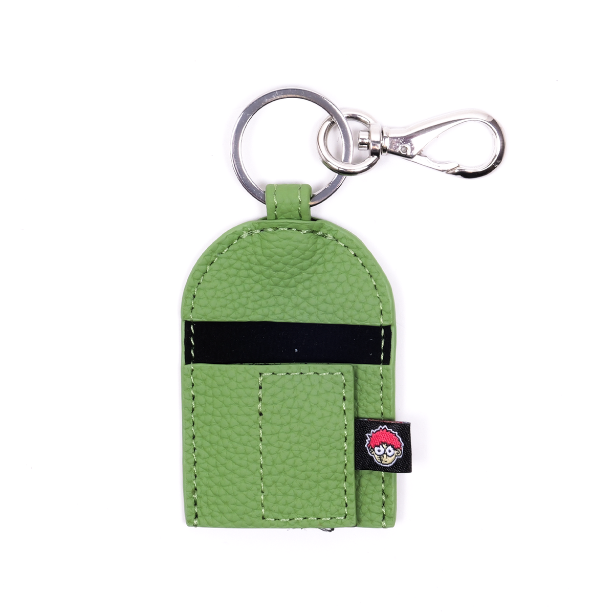 Green False Alarm fingerboard Holster keychain