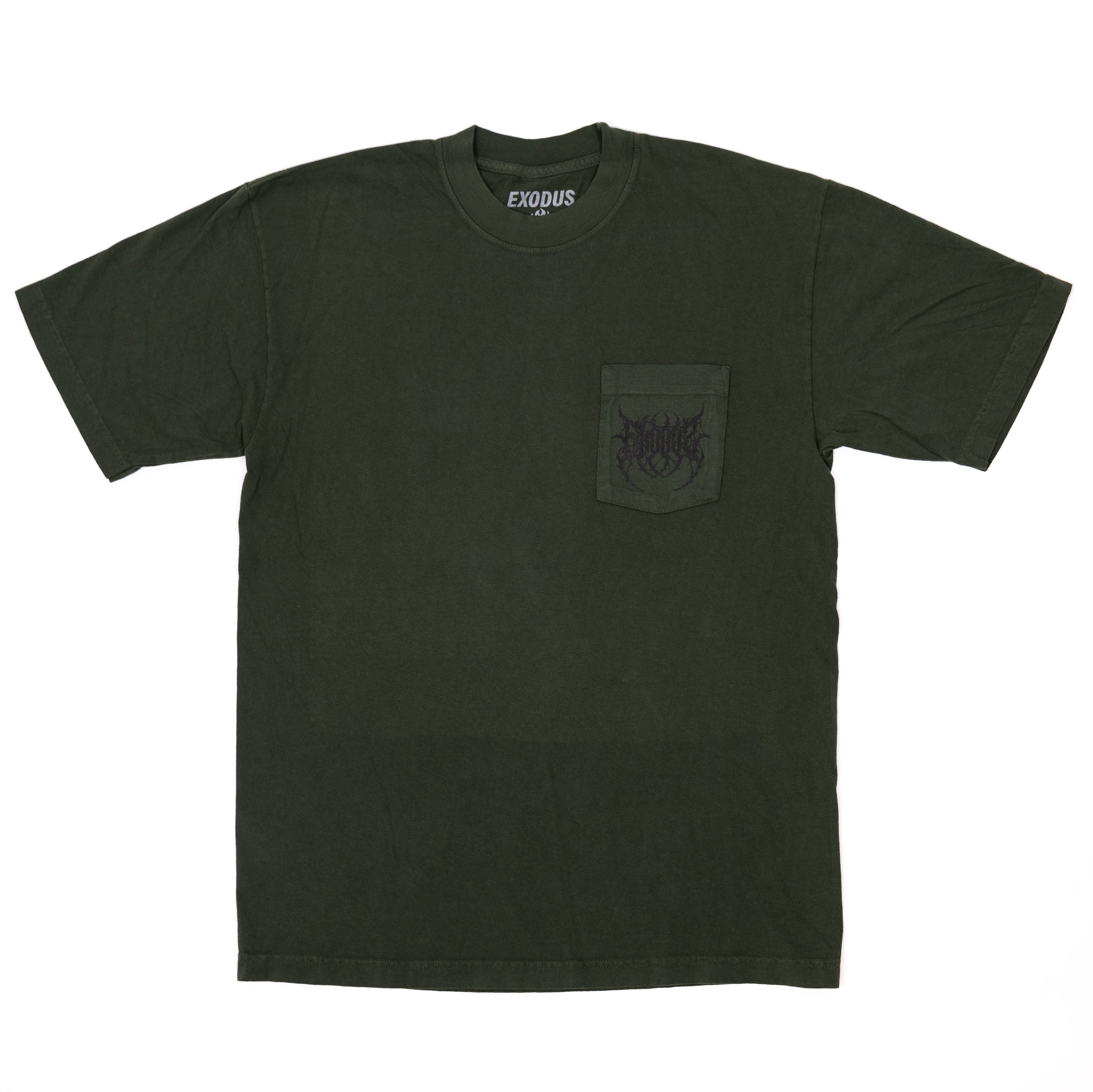 Green Exodus Metal Pocket Tee