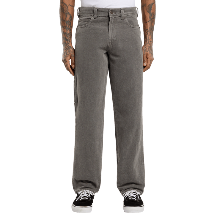 Dickies 1993 Regular Tapered Carpenter Jeans - Grey Wash Tinted