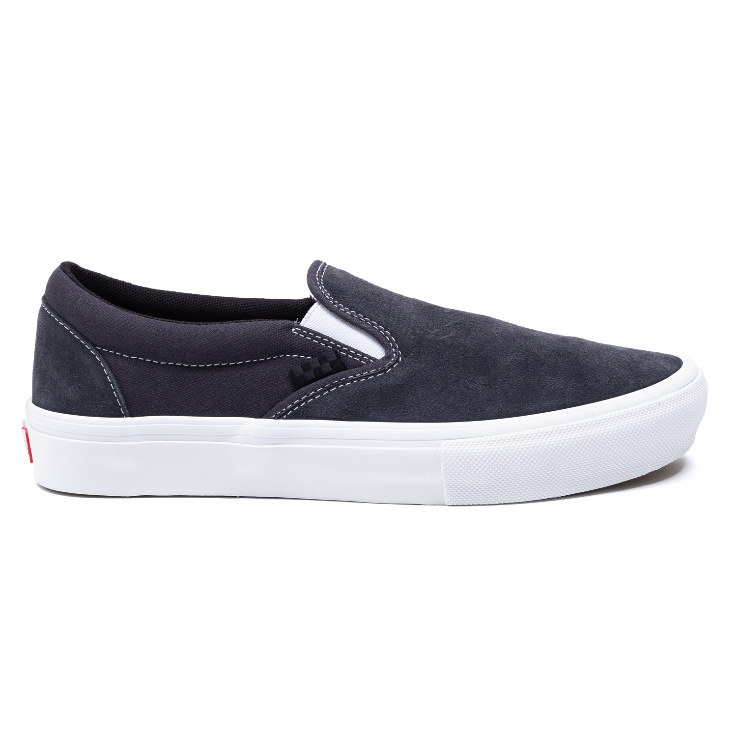 Vans Skate Slip-On Skateboard Shoe - Charcoal Grey