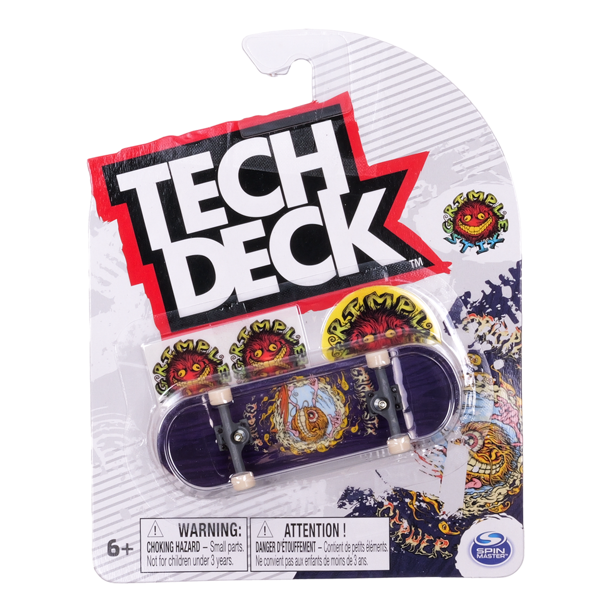 Tech Deck Grimple Stix Complete - Purple