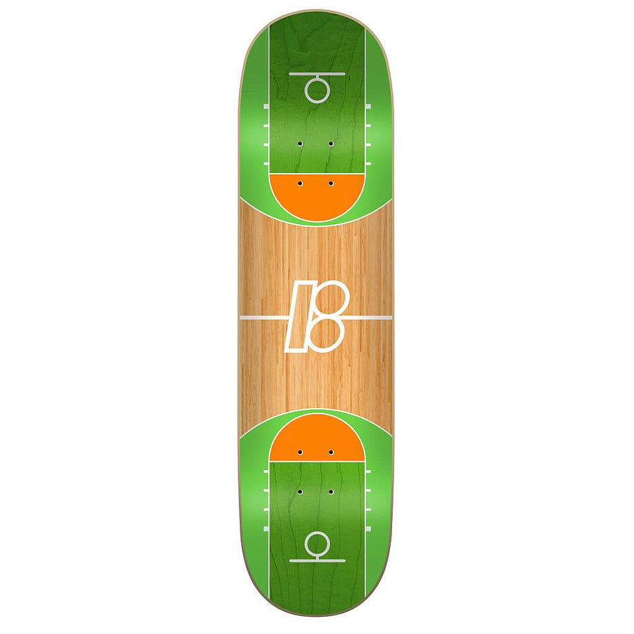 Green Ball Court Plan B Skateboard Deck