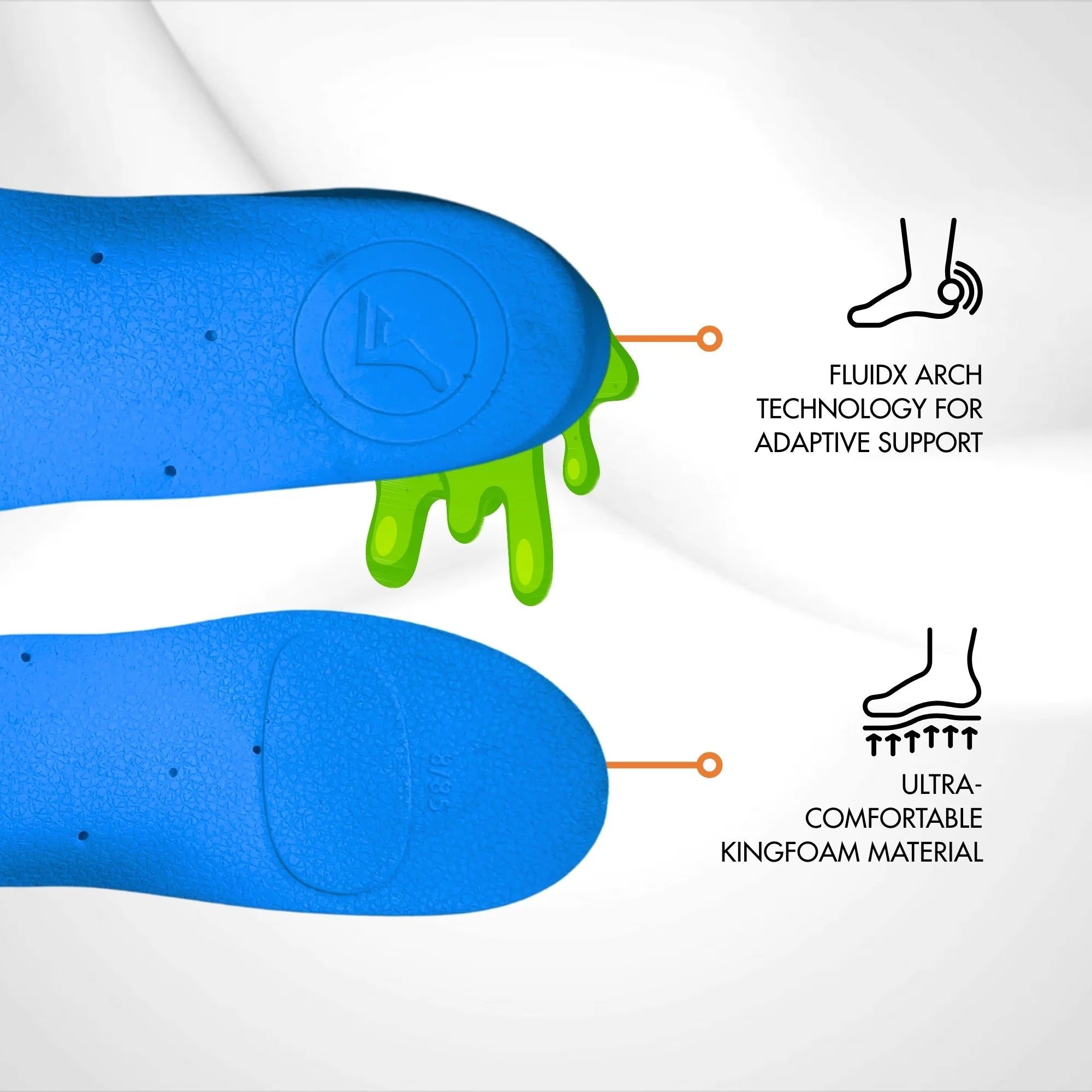 High Classic Fluidx2 FP kingfoam insoles