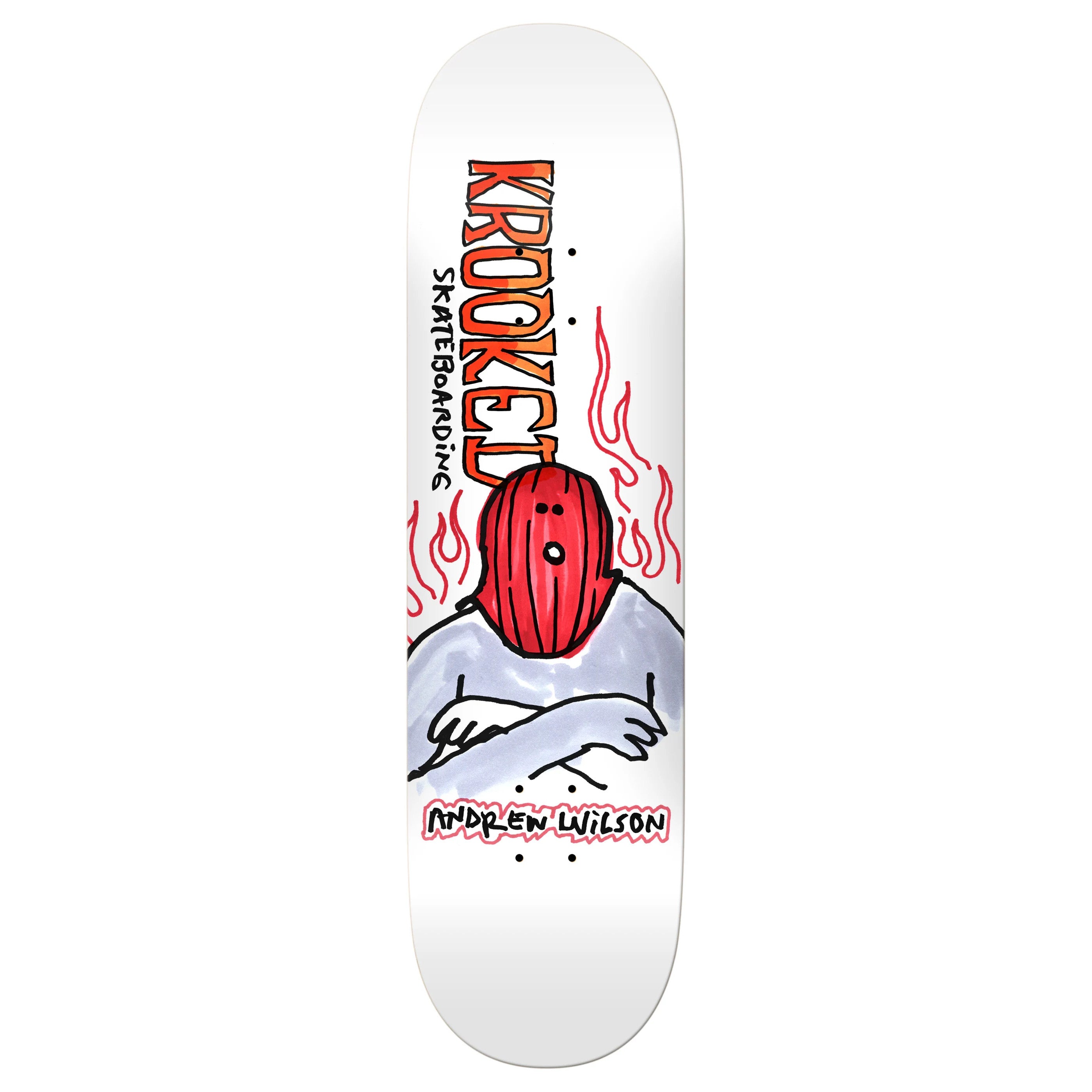 Wilson Fire Mask Krooked Deck