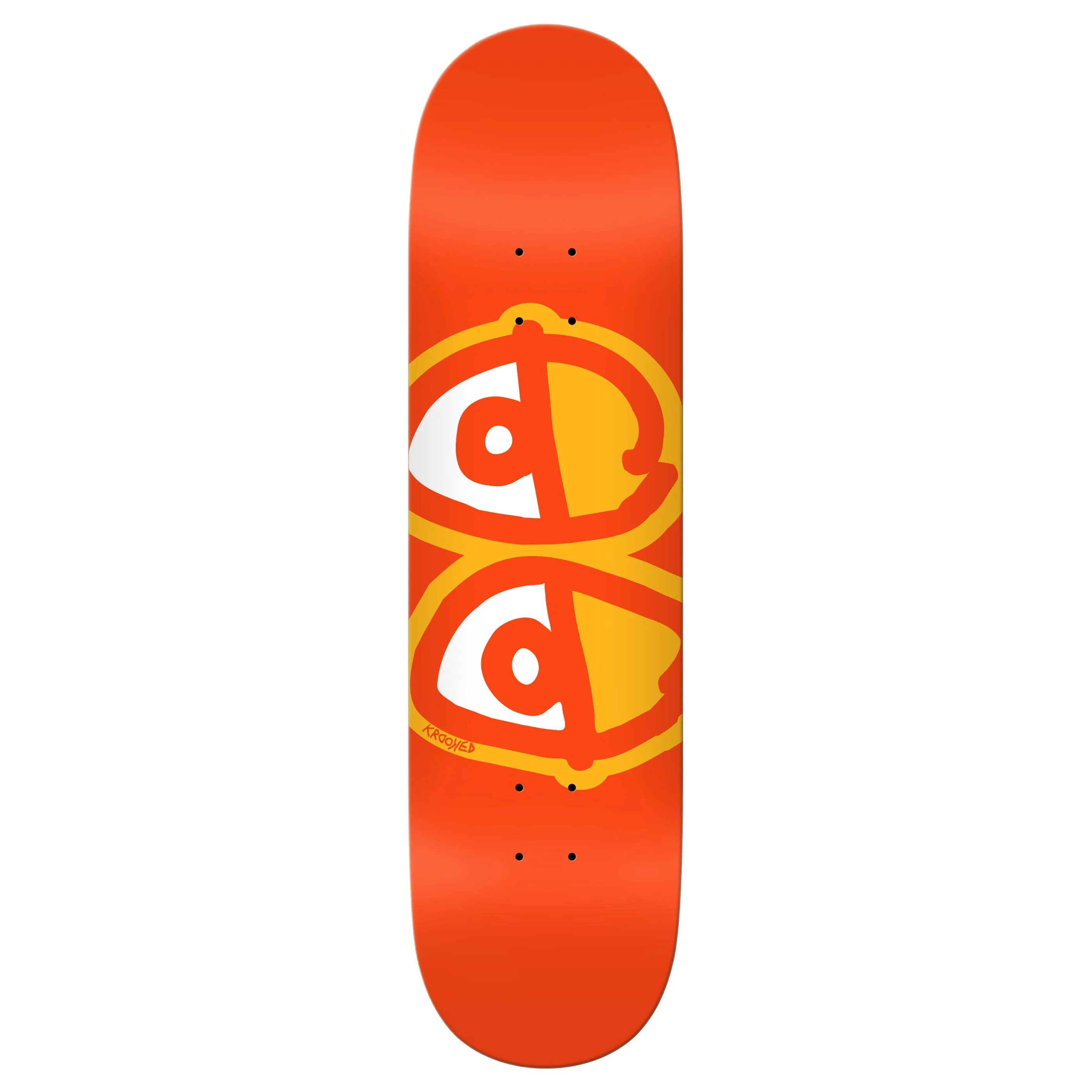 Orange Eyes Krooked Deck