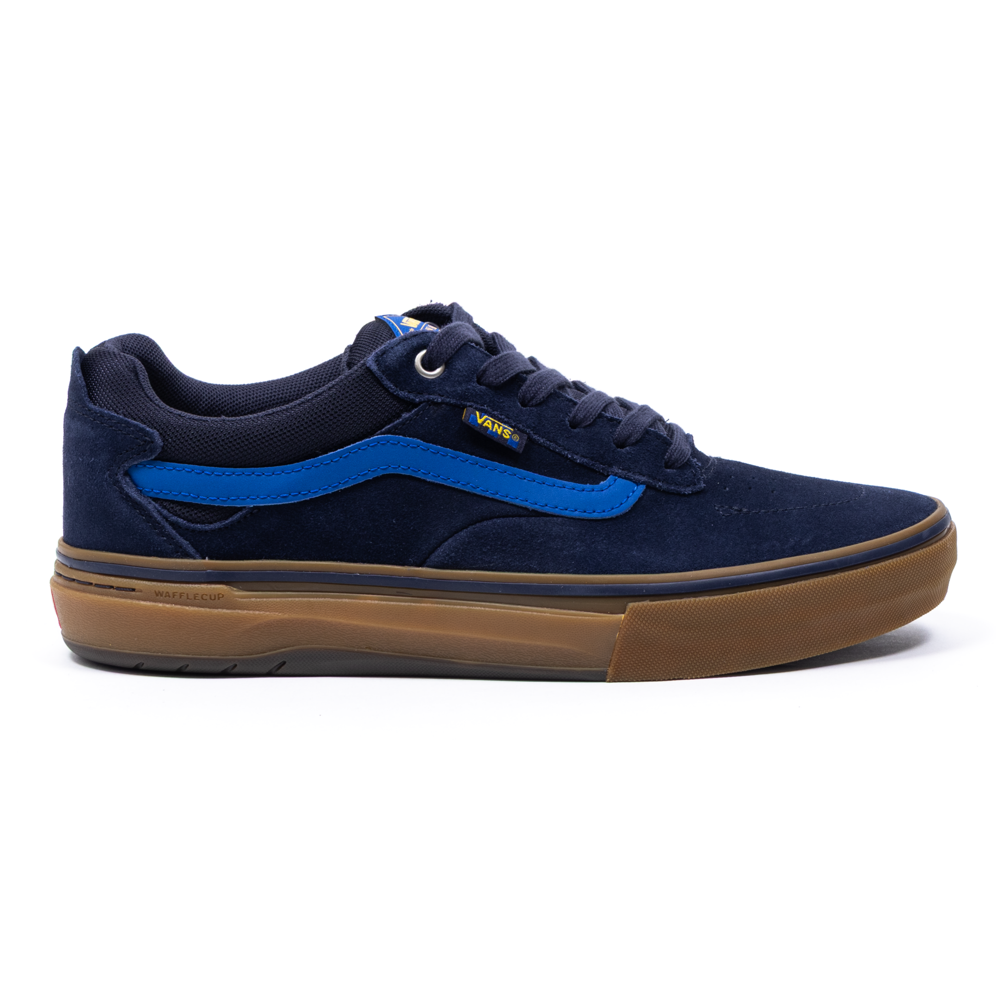 Blue and Gum Vans Kyle Walker Waffle cup skate shoe