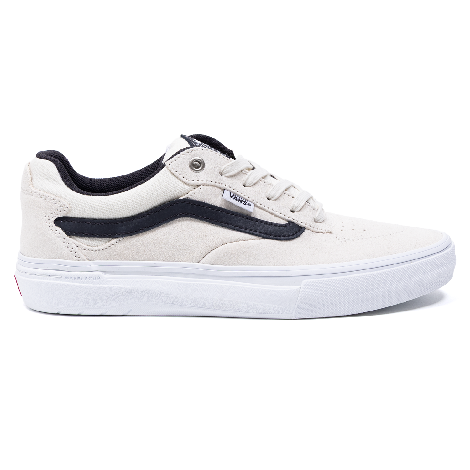 Vans Skate Kyle Walker Wafflecup Skateboard Shoe - White/Gunmetal