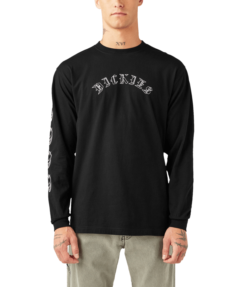 Black Dickies x Spitfire Long Sleeve Shirt